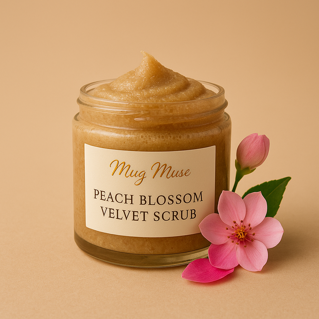 Peach Blossom Velvet Scrub
